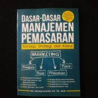 Image of Dasar-Dasar Manajemen Pemasaran